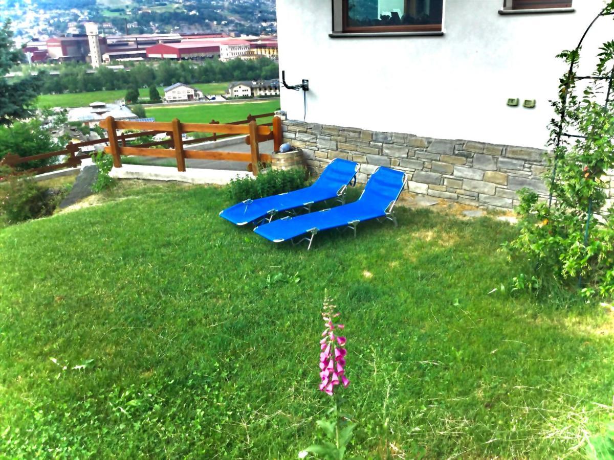 Agriturismo B&B Chevres A Cheval Charvensod Exteriör bild